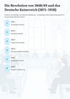 Revolution, Kaiserreich & Analyse für Geschichte-Abitur | Unterrichtsmaterial
