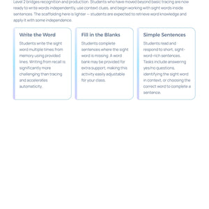Editable Sight Word Worksheets | 3 Differentiation Levels K-2