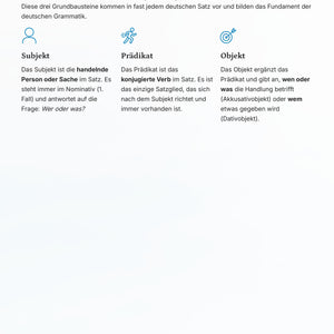 Satzglieder Klasse 6 komplett – Subjekt, Prädikat & Objekt sicher verstehen