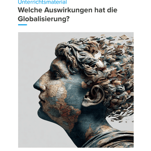 Welche Auswirkungen hat die Globalisierung? Unterrichtsmaterial Geographie SEK I
