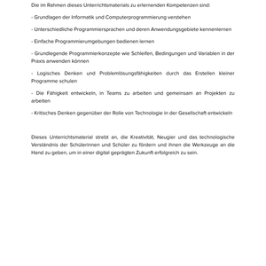 Wie Computerprogramme funktionieren | Unterrichtsmaterial Informatik SEK I