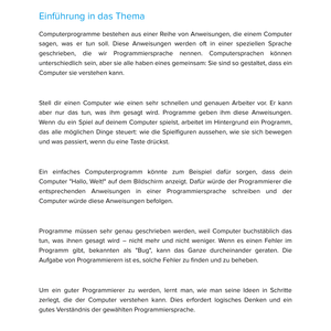 Wie Computerprogramme funktionieren | Unterrichtsmaterial Informatik SEK I