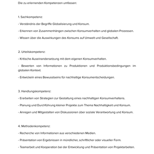 Wie beeinflusst unser Konsum die Globalisierung? | Unterrichtsmaterial Geographie SEK I