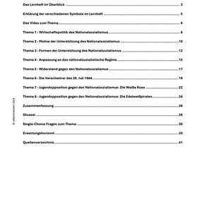 Abitur Geschichte: Die Herrschaft des Nationalsozialismus in Deutschland und Europa - stifo - Students & Teachers Innovate Forward