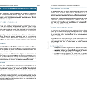 Abitur Geschichte: Die Herrschaft des Nationalsozialismus in Deutschland und Europa - stifo - Students & Teachers Innovate Forward