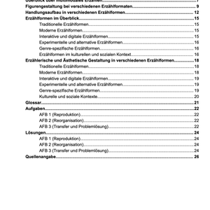 Abitur: Multimodales Erzählen mit verschiedenen Erzählformaten - stifo - Students & Teachers Innovate Forward