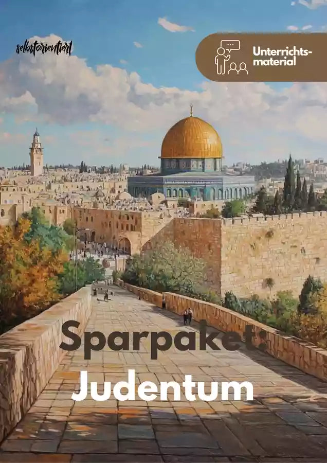 Judentum verstehen – Ursprünge, Tora, Diaspora & Moderne | Sparpaket