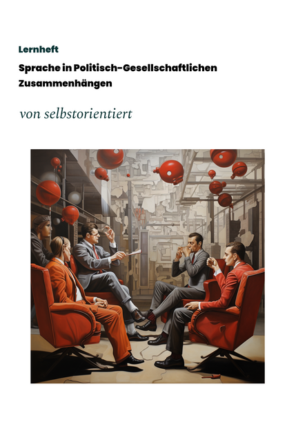 Learning booklet: “Communication in politics and society” (German Abitur curriculum content)