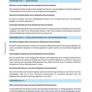 Lernheft: Autor - Rezipienten - Kommunikation im Deutsch Abitur - stifo - Students & Teachers Innovate Forward