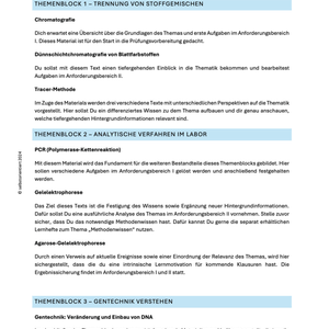 Lernheft: Fachliche Verfahren in der Biologie - Genetische Analyseverfahren - stifo - Students & Teachers Innovate Forward