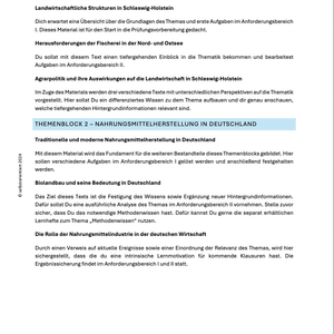 Lernheft: Landwirtschaft und Fischerei in Deutschland - stifo - Students & Teachers Innovate Forward