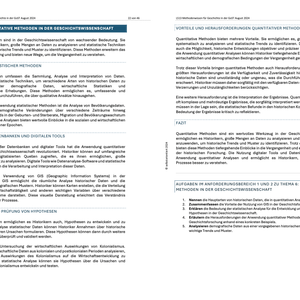 Lernheft: Methodenwissen im Fach Geschichte - Klausur im Abitur - stifo - Students & Teachers Innovate Forward