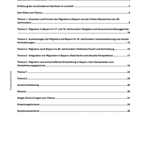 Lernheft: Migration in Bayern - Frühe Neuzeit bis zum 20. Jahrhundert - stifo - Students & Teachers Innovate Forward