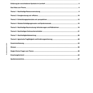 Lernheft: Ressourcennutzung und nachhaltige Entwicklung - (Nachhaltige) Ressourcen - und Energienutzung - stifo - Students & Teachers Innovate Forward