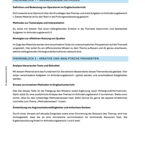 Methodenwissen & Operatorenübersicht im Fach Englisch - Oberstufe & Abitur - stifo - Students & Teachers Innovate Forward