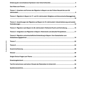 Migration in Bayern von der Frühen Neuzeit bis zum 20. Jahrhundert - Unterrichtsmaterial - stifo - Students & Teachers Innovate Forward