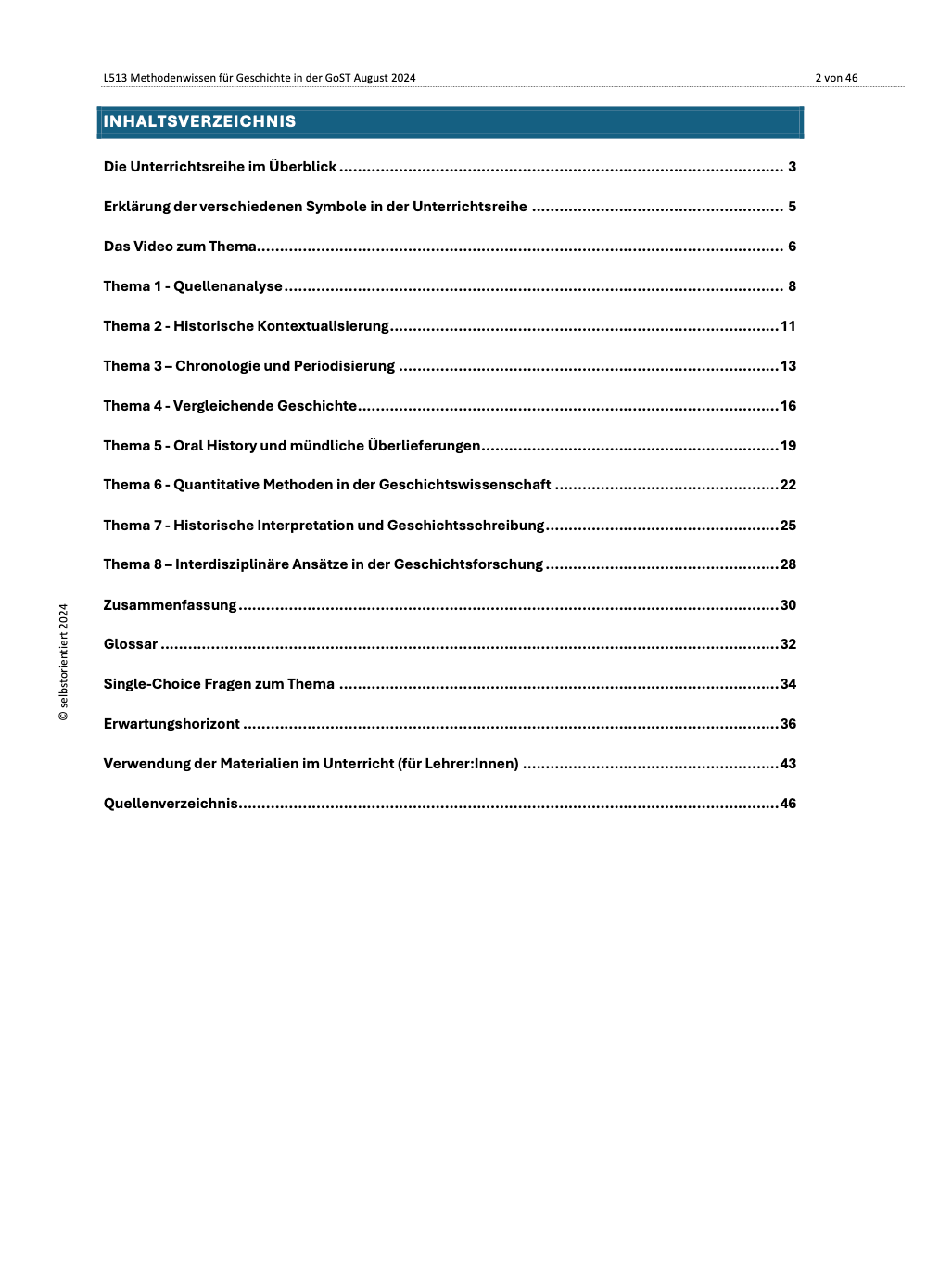 Operatorenübersicht & Methodenwissen im Fach Geschichte - Lehrplan GoST | Abitur - stifo - Students & Teachers Innovate Forward