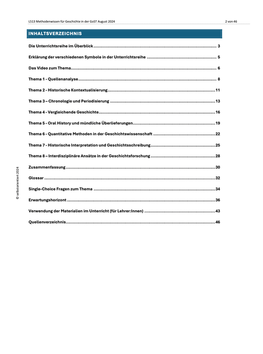 Operatorenübersicht & Methodenwissen im Fach Geschichte - Lehrplan GoST | Abitur - stifo - Students & Teachers Innovate Forward