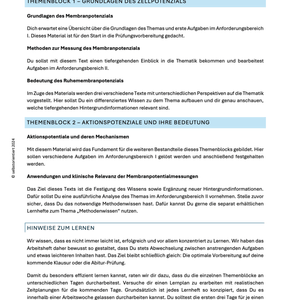 Potenzialmessungen: Ableitung von Membranpotenzialen in Biologie - stifo - Students & Teachers Innovate Forward