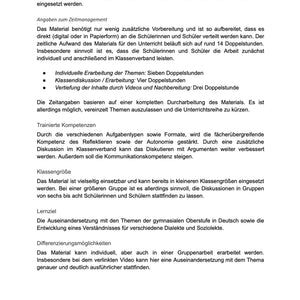 Sprachvarietäten und ihre gesellschaftliche Bedeutung - Unterrichtsmaterial - stifo - Students & Teachers Innovate Forward