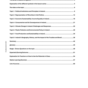 Teaching Series: Ireland - Economy, Sustainability and Culture - stifo - Students & Teachers Innovate Forward