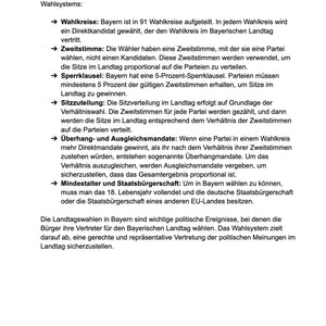 Unterrichtsmaterial: Landtagswahl Bayern 2023 - Wahlergebnisse analysieren - stifo - Students & Teachers Innovate Forward