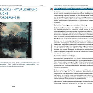 Unterrichtsreihe: Der Pazifikraum - Wirtschaft & Politik - stifo - Students & Teachers Innovate Forward