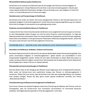Unterrichtsreihe: Der Pazifikraum - Wirtschaft & Politik - stifo - Students & Teachers Innovate Forward
