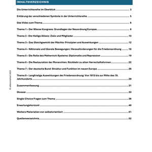 Unterrichtsreihe „Europäische Friedensordnung nach den Napoleonischen Kriegen“ - stifo - Students & Teachers Innovate Forward