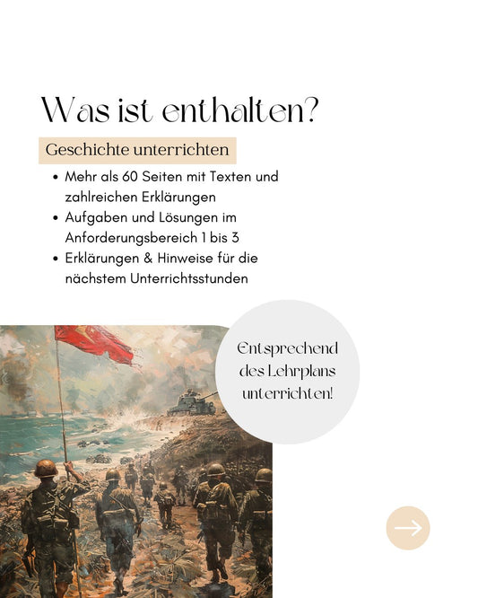 Unterrichtsreihe: Konflikte und Frieden nach dem Zweiten Weltkrieg - Geschichte - stifo - Students & Teachers Innovate Forward