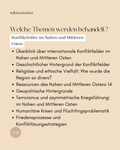 Unterrichtsreihe: Konfliktfelder im Nahen und Mittleren Osten einfach erklärt - stifo - Students & Teachers Innovate Forward