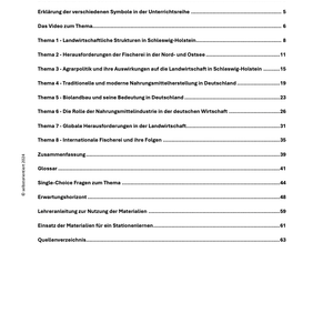 Unterrichtsreihe: Landwirtschaft und Fischerei in SH und Deutschland – Herstellung von Nahrungsmitteln - stifo - Students & Teachers Innovate Forward