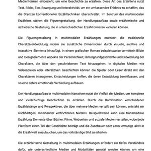 Unterrichtsreihe: Multimodales Erzählen: Figurengestaltung, Handlungsaufbau, erzählerische und ästhetische Gestaltung in verschiedenen Erzählformaten - stifo - Students & Teachers Innovate Forward