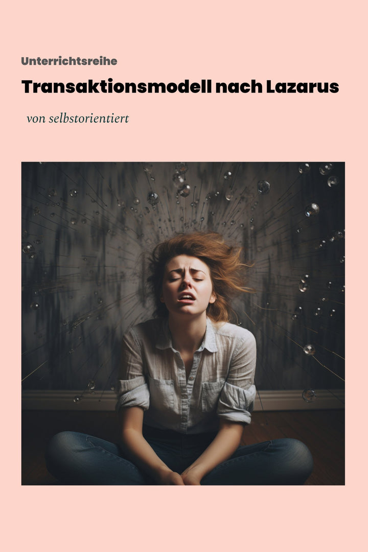 Stressmodell nach Lazarus – Unterrichtsreihe Psychologie, Titelbild