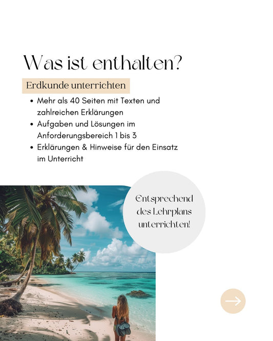 Unterrichtsreihe: Wirtschaftsfaktor Tourismus in seiner Bedeutung für unterschiedlich entwickelte Räume - stifo - Students & Teachers Innovate Forward