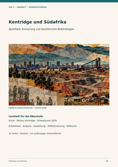 William Kentridge und Südafrika – Apartheid, Erinnerung und künstlerische Bildstrategien | Unterrichtsreihe Kunst Sek II